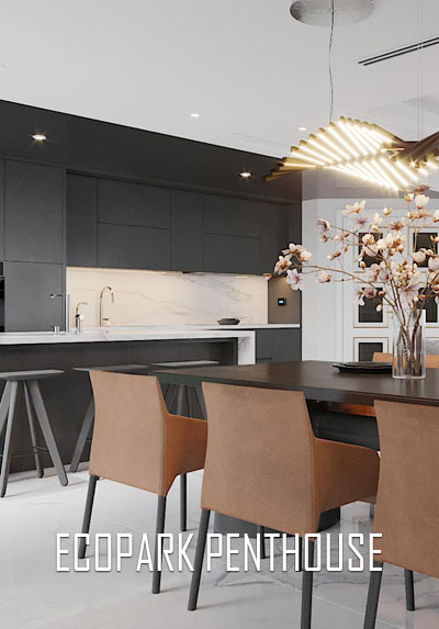  Trang trí nội thất chung cư Ecopark Penthouse hiện đại, tinh tế