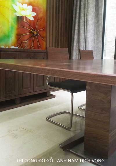  Thi công nội thất gỗ óc chó - Anh Nam Cầu Giấy