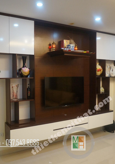  Thi công đồ gỗ tại Meco Trường Chinh - Nhà Chị Hằng