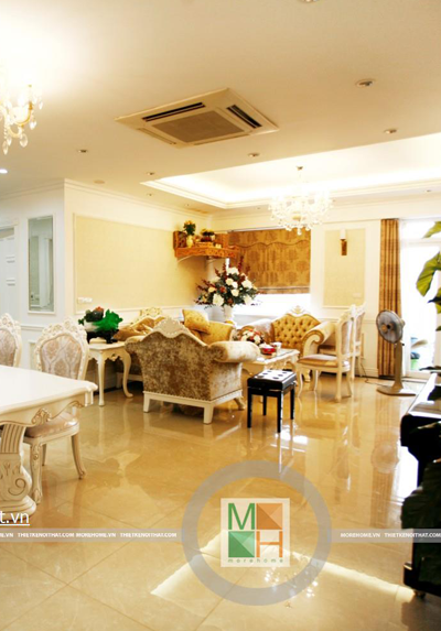 Thi công đồ gỗ tại chung cư Sông Hồng Park, 165 Thái Hà