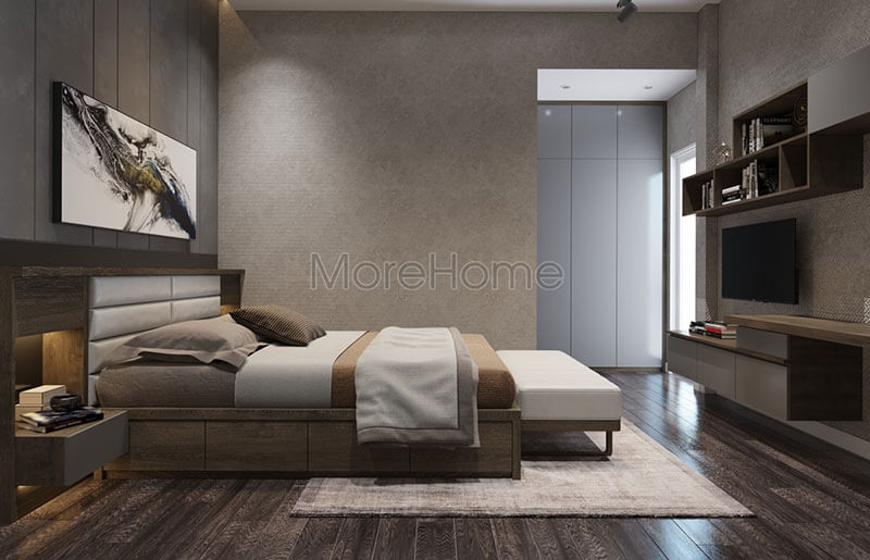 Giường ngủ bọc da đầu giường Giường ngủ bọc da đầu giường